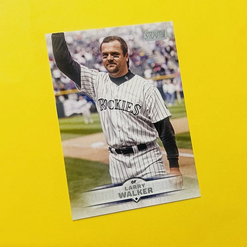 2025‎ Topps Stadium Club Larry Walker #36 Colorado Rockies Base